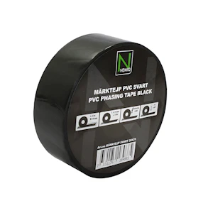 nemiq Märktejp svart 30mm x 25m