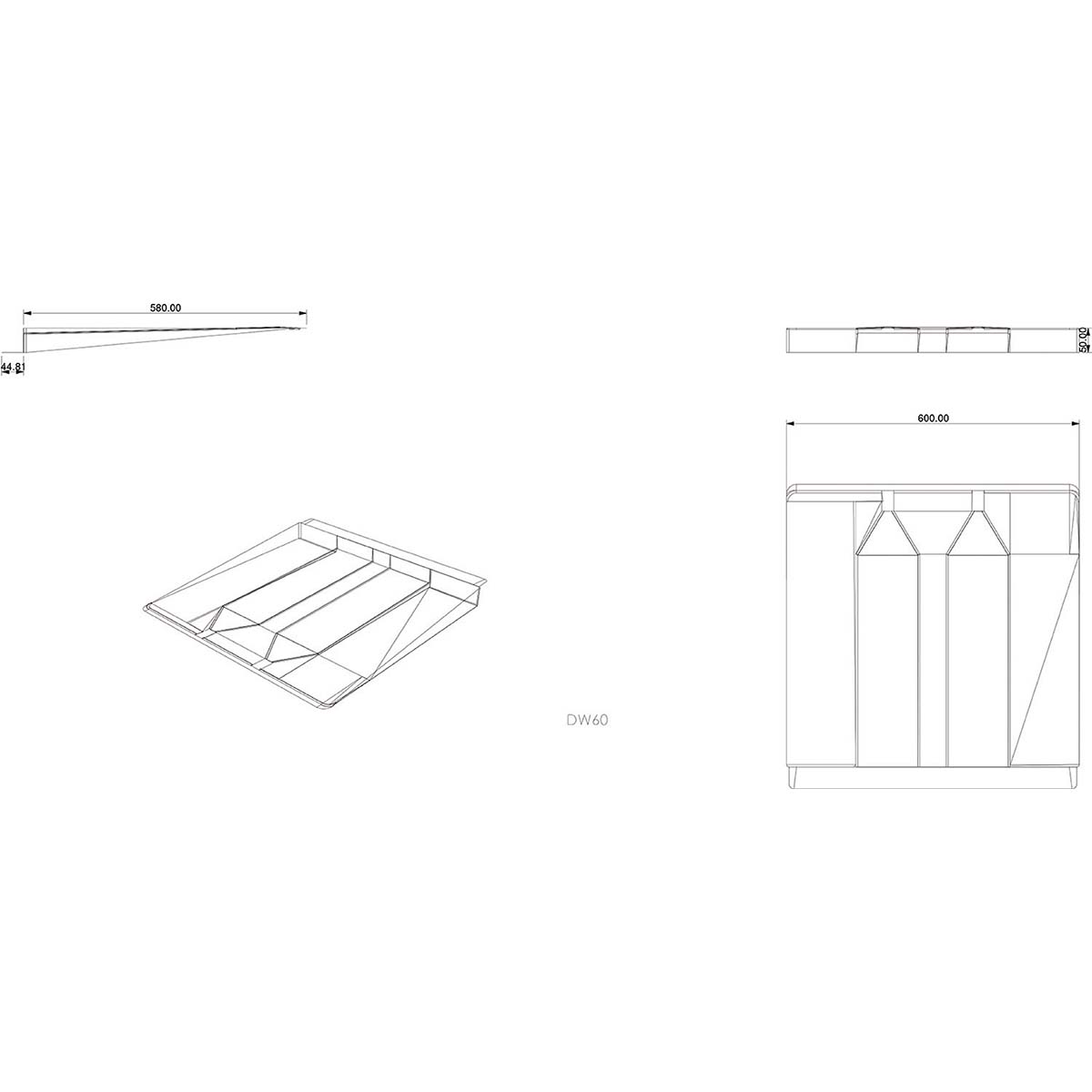 nedis Leakage protections dishwasher 60cm