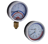TERMOMANOMEETER ALT KINNITUS D80 150C 0-6bar 1/2"
