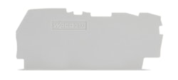PÄÄTYLEVY WAGO 2102-13 LIITTIMILLE, 0.8mm,HAR