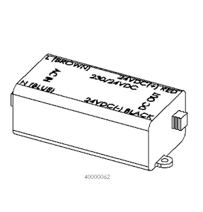 airfi Muuntaja airfi 230 vac-24vdc pia