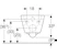 geberit Wc-pott seina rimfr osal sulet selnova square 501.546.01.1
