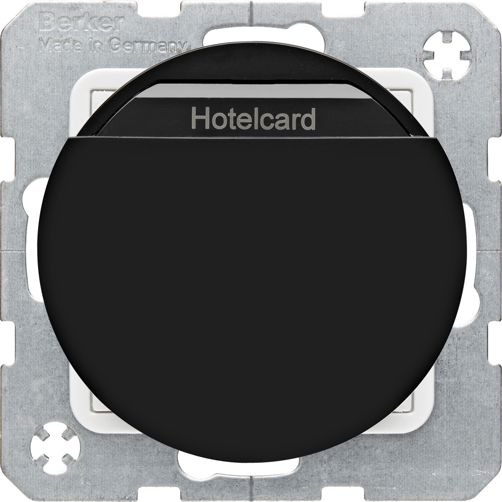 hager Hotellkortsbrytare 10a 230vac mi svart