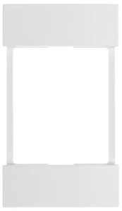 hager Adapter c-brick 55x55 s.1 vit