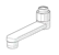 oras Utloppspip oras 211210 d-pip l=100 mm