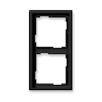 COVER PLATE INTRO COVER FRAME 2, 85MM, BLACK
