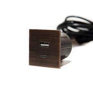 limente Socket-outlet pick-2 bronze