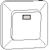 schneider electric Push-buttom 1-nap sulk ip44 uppo