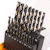 ironside Metalliporanteräsarja hss-co5 19 osaa 1-10mm 201272