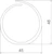 obo bettermann Johdotuskouru vf obo vf 40 rws, 45x48x500, pp, val