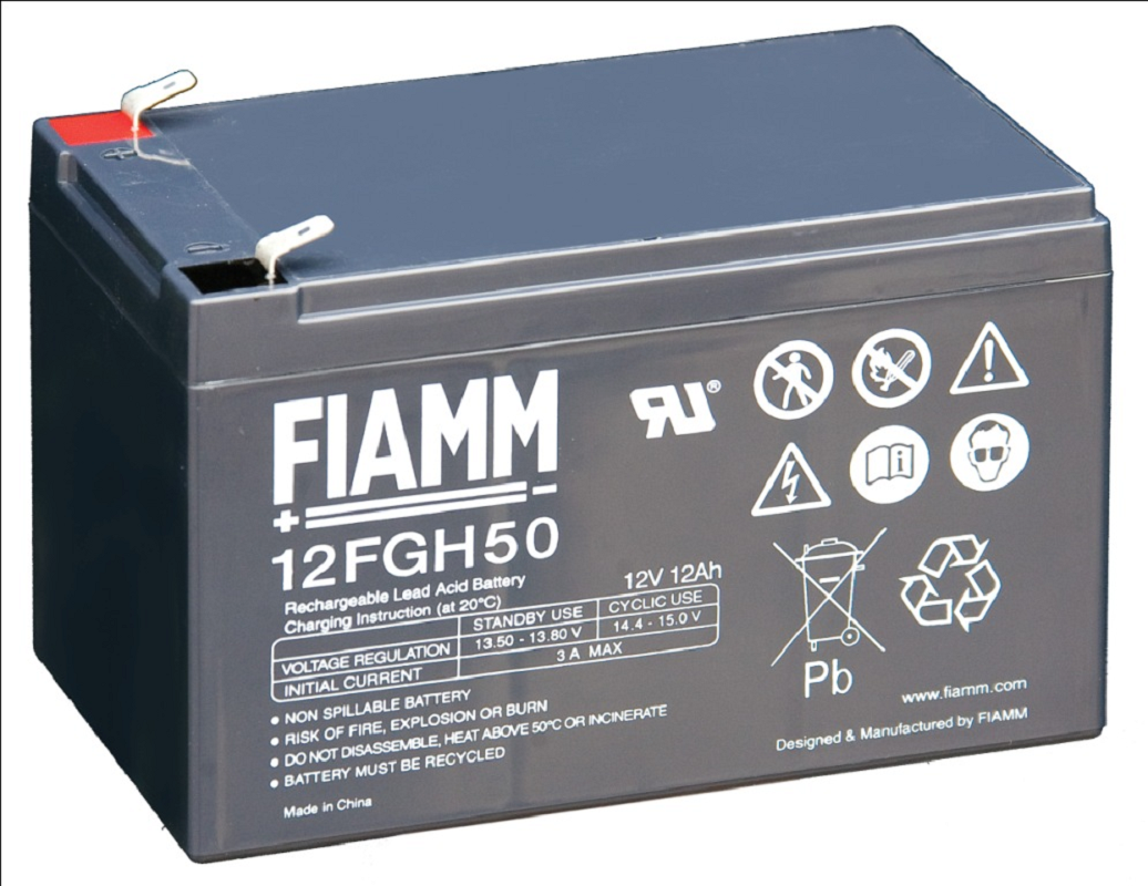 fiamm Agm bly acku 12fgh50 12v/12,0ah t2