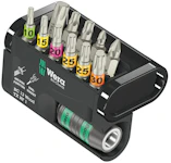 SCREWDRIVER BIT SET WERA BIT-CHECK 12 WOOD TX HF 1