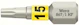 wera Skruvningsspets wera 867/1 torx hf