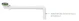 faluplast Bath outlet faluplast 32mm 75x120mm flexi white