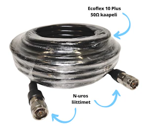 ssb Coupling cable n-u/n-u 10m ecoflex10plus