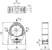obo bettermann Starquick pipe clips sq 36 35-40,1 ral 7035 25pcs