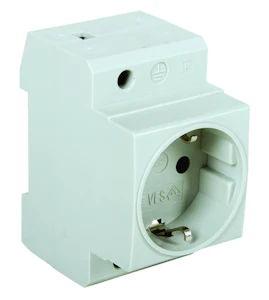pollmann Pistikupesa din-latile 1f 16a 250v hall
