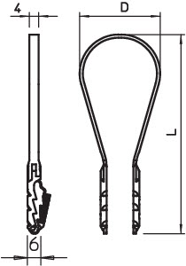 obo bettermann Bks-klämma 3-13mm