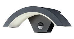 WALL LUMINAIRE OHIO IP54 800LM 7,5W 3K MOT.SEN. AN