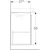 ido Washbasin cabinet ido light 600x373x580mm ash dark