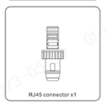 PV ACCESSORY SOLIS RJ45 CONNECTOR x1