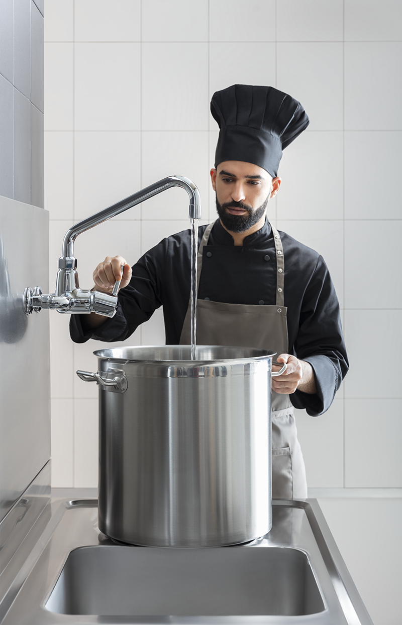 kwc Kitchen mixer kwc gastro a300 pillar100mm