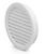 fresh Furniture grille fresh 81 mm round, 4 pc white