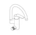grohe Kitchen mixer grohe 31786001 eurosmart