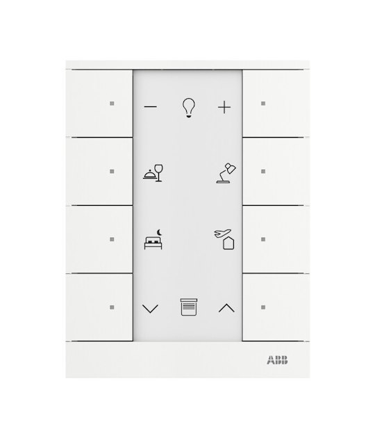 ABB PUSH-BUTTON FAH 8-GANG WHITE | Other Control Systems | Onninen