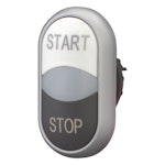 Dob.Tr.knapp Start/stopp m/lys M22-DDL-WS-GB1/GB0