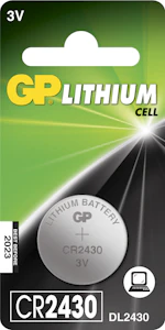 gpbm nordic Cr 2430 c1 lithium batteri