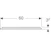 geberit Spel geberit option plus sq 600x32x700mm aluminium