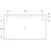 geberit Peili geberit option basic sq 1200x32x700mm alumiini