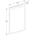 geberit Peili geberit option basic sq 600x32x900mm alumiini