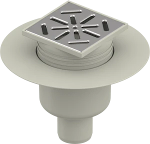 uponor Trapp aqua ambient vertikaal standard 100mm fi50