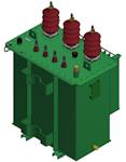 DISTRIBUTION TRANSFORMER SSE 50 kVA T2 POLE