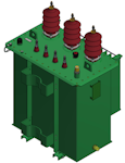 DISTRIBUTION TRANSFORMER SSE 50 kVA T2 POLE