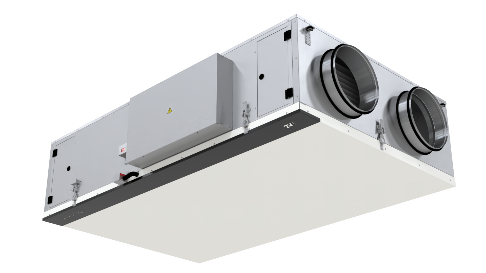 VENTILATSIOONISEADE ALFA 95 FLAT SQ 965 m3/h