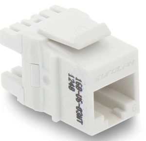 eurolan Sidepesa rj45 eurolan cat6 utp keystone valge