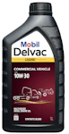 MOBIL DIESELMOOTTORIÖLJY DELVACL COM VEH 10W30 12X1L