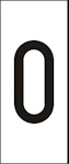MÄRKSYSTEM H10 VIT BOKSTAV O