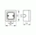 abb Pintakotelo impressivo 1os/ip20 54/80mm ant