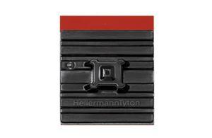 hellermanntyton Ledarförbandankare flextack fmb4apt-a 28x28 svart 10st
