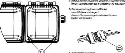 Batteri 6V/7Ah for nødlys 6009