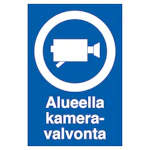 MERKINTÄKILPI KAMERAVALVONTA 200x300 MU