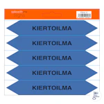 MERKINTÄTARRA (30KPL PAK) KIERTOILMA 160x25 TA