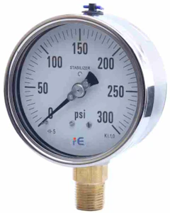 remart Manometrs gāzei d63, 0-16 bar g 1/4",1,6%