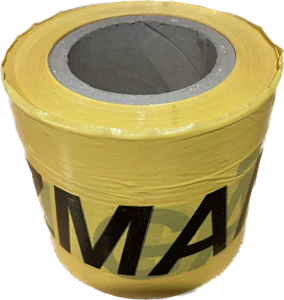 undefined Gāzes vada brīdinājuma lente 200mx125mm uzmanību gāze