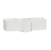 schneider electric Installat.m.unica system+ end stycke mod dual pelare vit