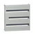 schneider electric Din-skena platta norminsats 84 mod dlm s3d